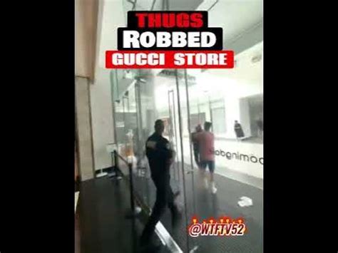 gucci beverly hills robbery|robbery at gucci store.